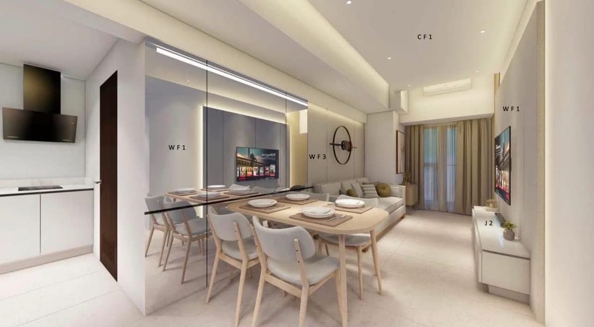 FOR LEASE: Fully Furnished 1BR at Uptown Arts Residences, BGC - photo 1