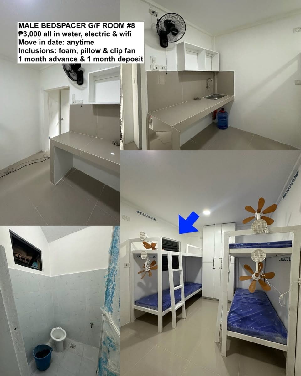 MALE & FEMALE BEDSPACE (newly renovated) - photo 3