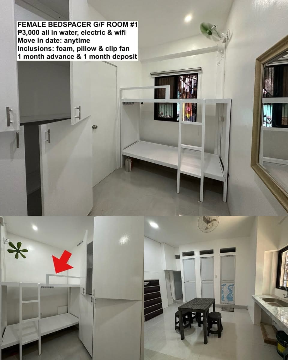 MALE & FEMALE BEDSPACE (newly renovated) - photo 2