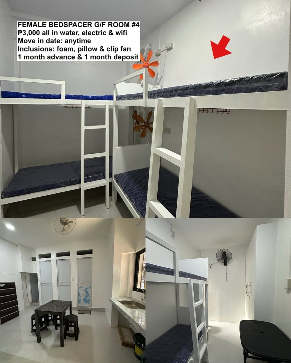 MALE & FEMALE BEDSPACE (newly renovated) - photo 4
