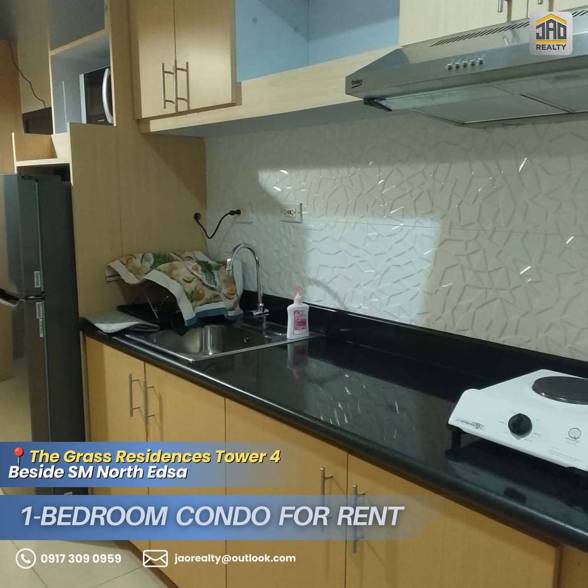 FOR RENT: 1-Bedroom Condo For Rent (Beside SM North Edsa) - photo 2