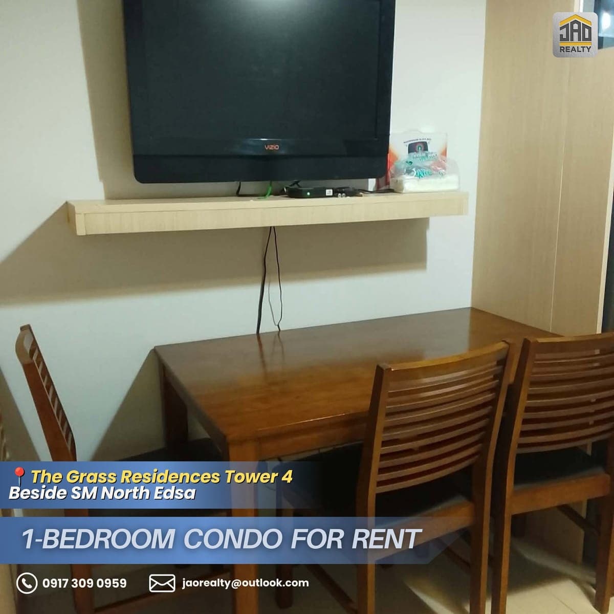 FOR RENT: 1-Bedroom Condo For Rent (Beside SM North Edsa) - photo 5