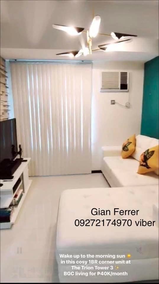 CONDO FOR RENT IN BGC, TAGUIG CITY!!! (Few steps away to SM Aura & Bonifacio Hi-Street) - Direct Tenants Only!!! - photo 3