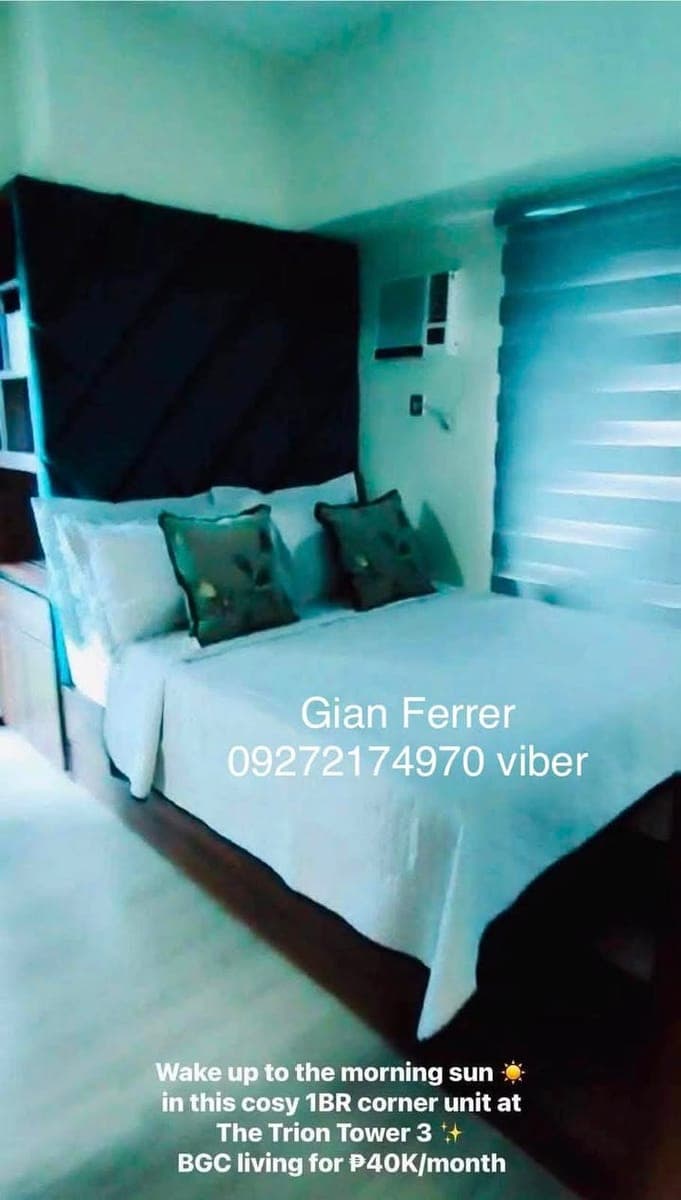 CONDO FOR RENT IN BGC, TAGUIG CITY!!! (Few steps away to SM Aura & Bonifacio Hi-Street) - Direct Tenants Only!!! - photo 5