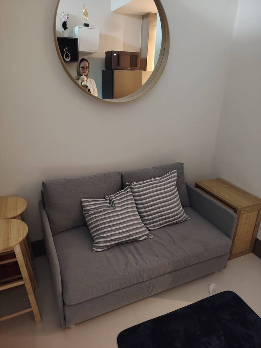 Rush for Rent!!!😘💙 Fame residences tower 4 1br with balcony fully furnished 22k 2+1+pdc facing amenities 💛💜💙❤️ - photo 2