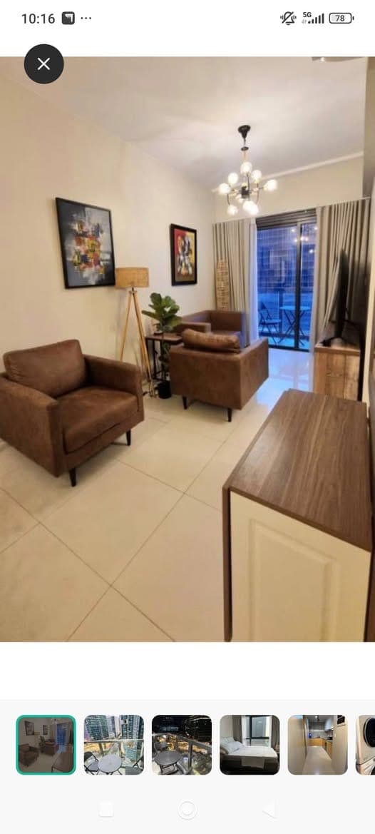 FOR LEASE – Fully Furnished 2BR + Maid's Room Corner Unit - photo 1
