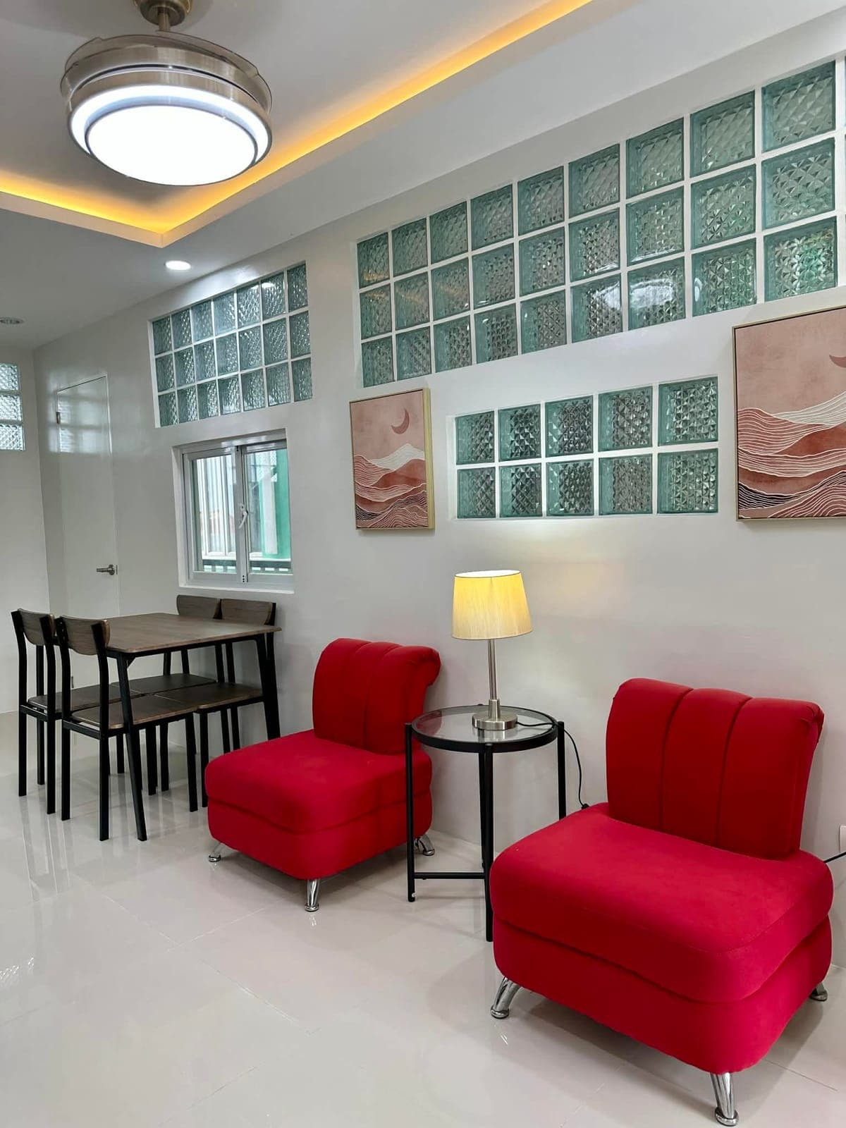 brandnew 2br furnish house 2units left location guadalupe 27k/month - photo 1