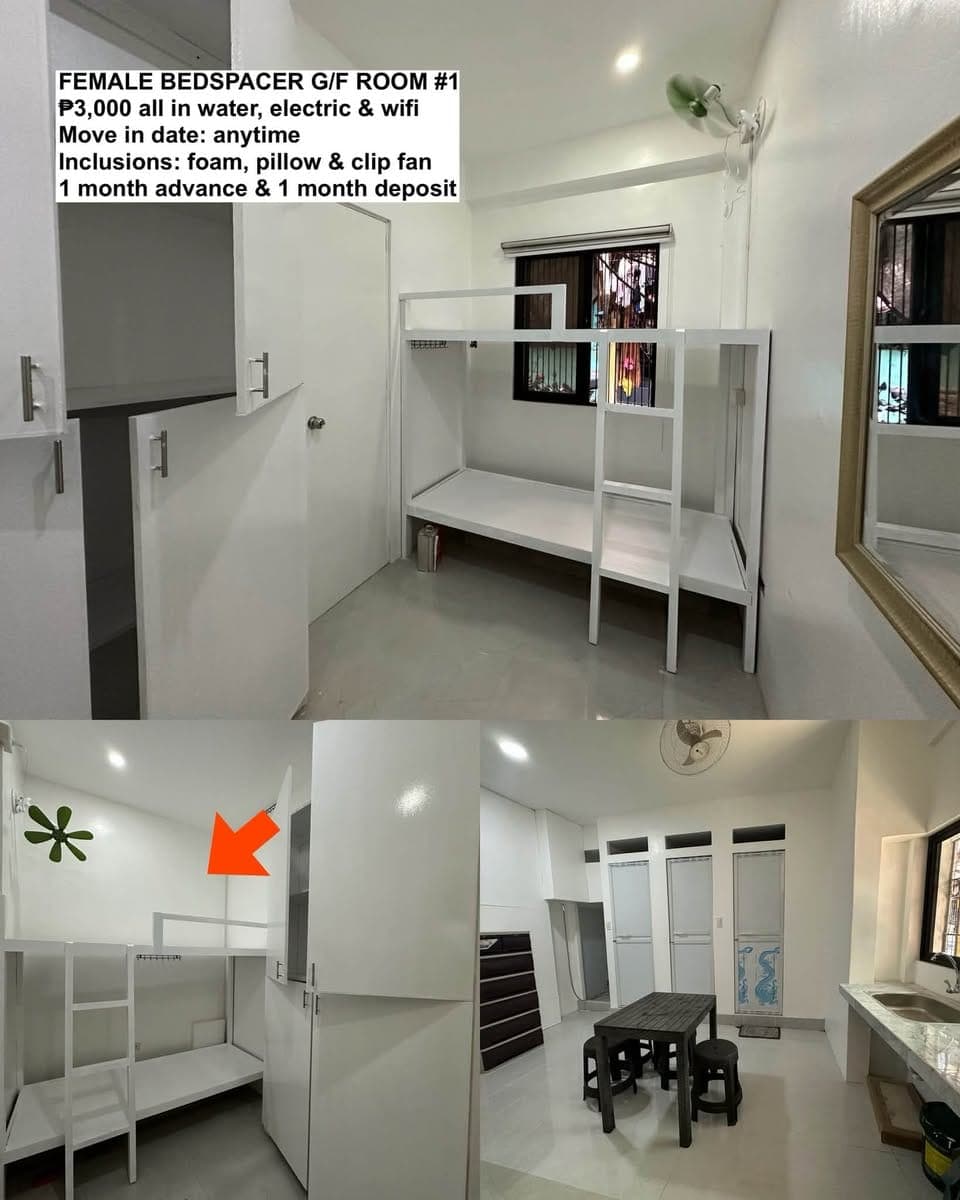 MALE & FEMALE BEDSPACE (newly renovated) - photo 1