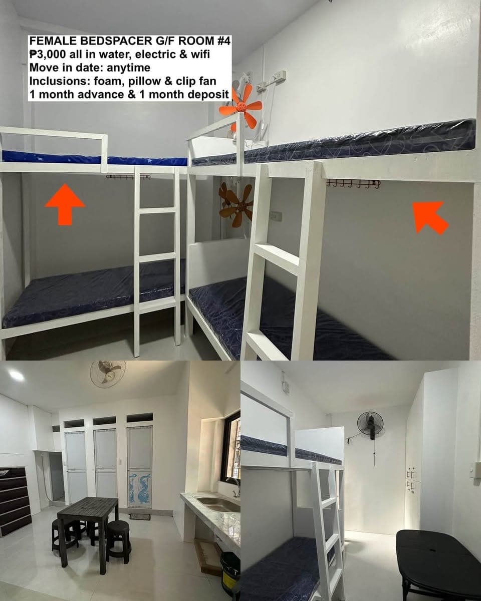 MALE & FEMALE BEDSPACE (newly renovated) - photo 2
