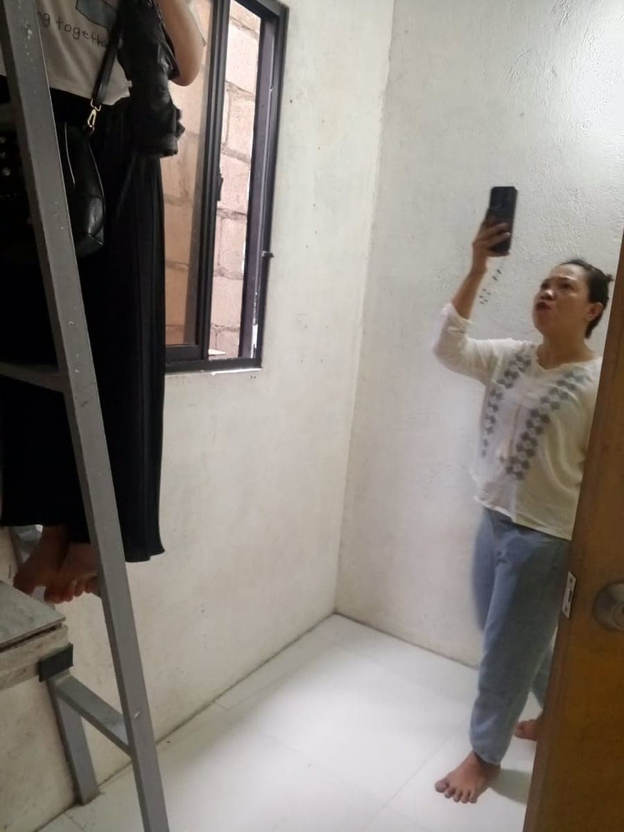 studio type loft bed good for 2 Franco st dulo new lower Bicutan teteng meat shop Franco pin location own cr at sink - photo 2