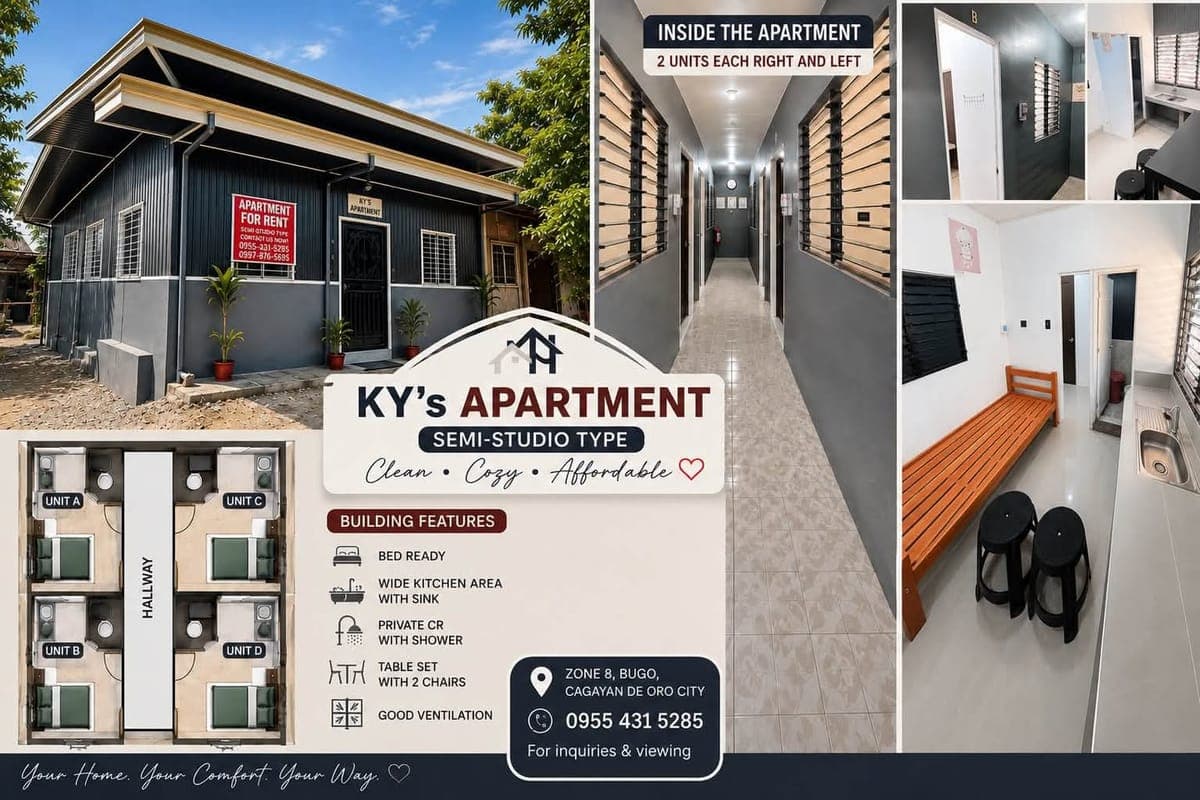 🏠✨ KY’s APARTMENT – SEMI-STUDIO FOR RENT! ✨ - photo 1