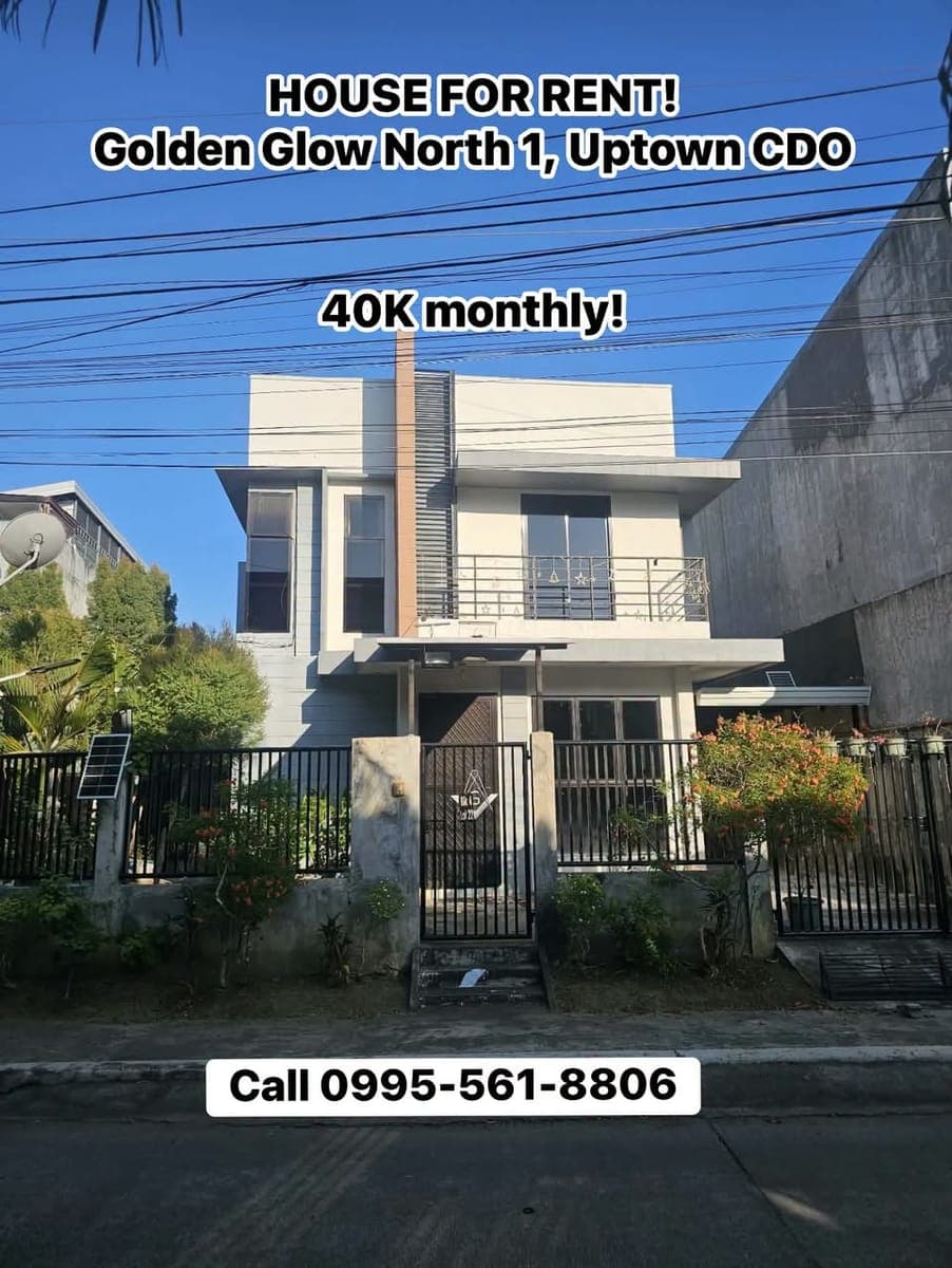 HOUSE FOR RENT – GOLDEN GLOW NORTH 1 CORNER - photo 1