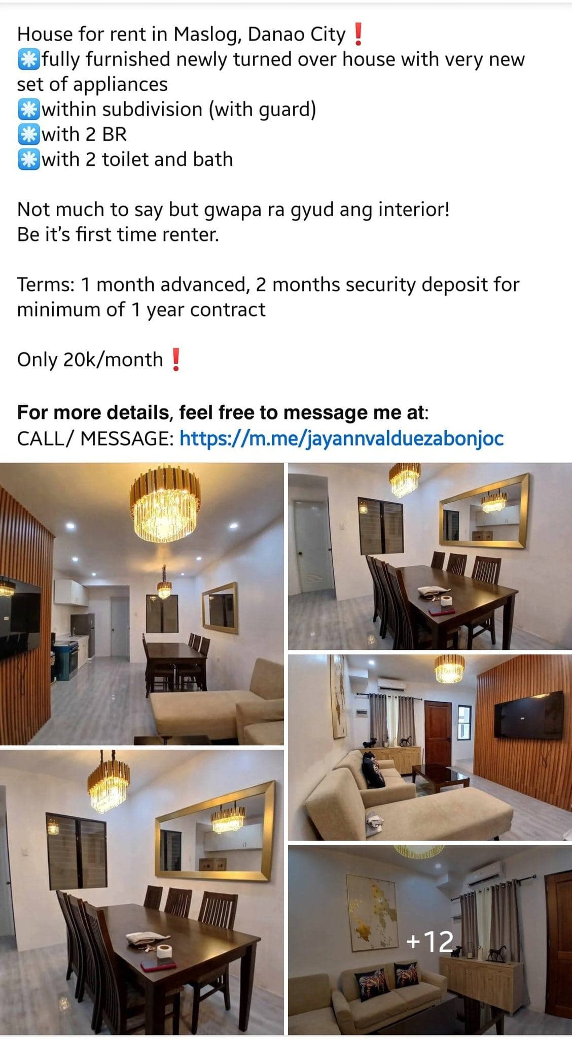 PCode-9642- 𝗙𝗼𝗿 𝗥𝗲𝗻𝘁 | ₱𝟯𝟬,𝟬𝟬𝟬/𝗺𝗼𝗻𝘁𝗵 - photo 3