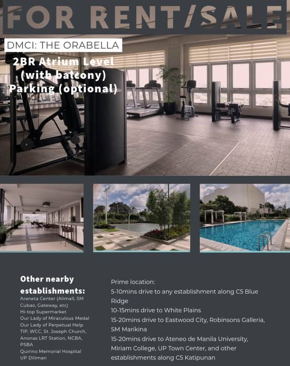 The orabella 2br condo unit for rent or sale - photo 1