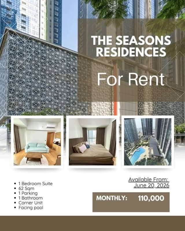 The Seasons BGC for rent📌 - photo 1