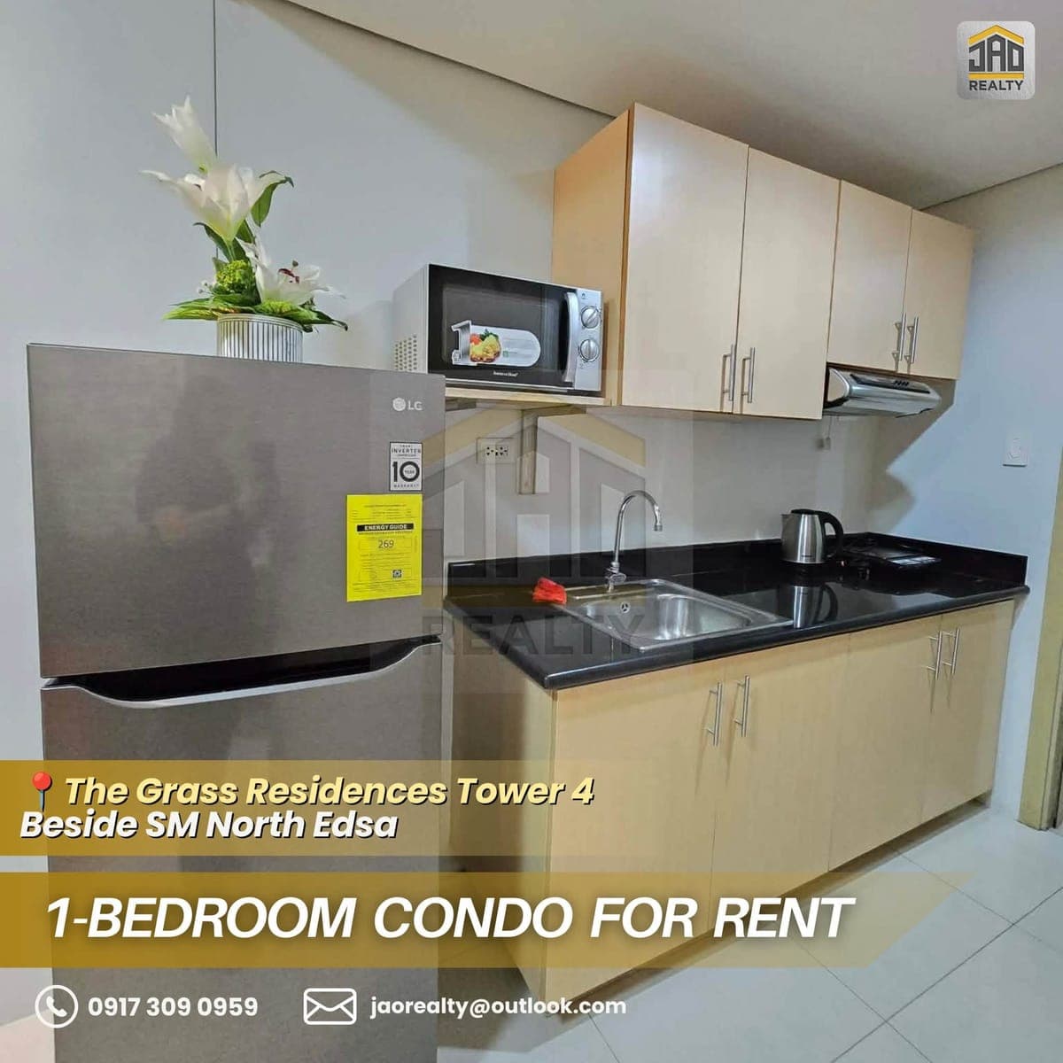 FOR RENT: 1-Bedroom Condo for Rent - photo 3