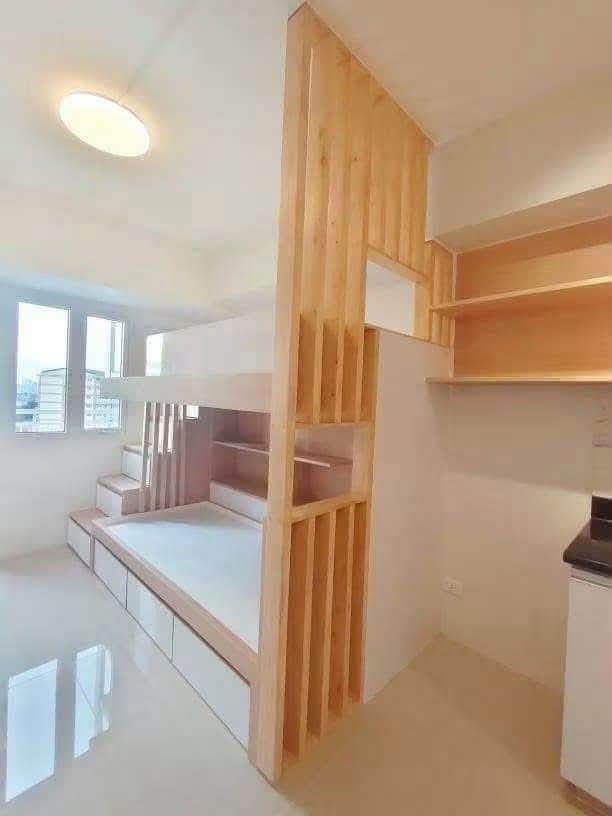 🏡 Studio Condo with Balcony for Rent – The Silk Residences, Sta. Mesa, Manila - photo 3