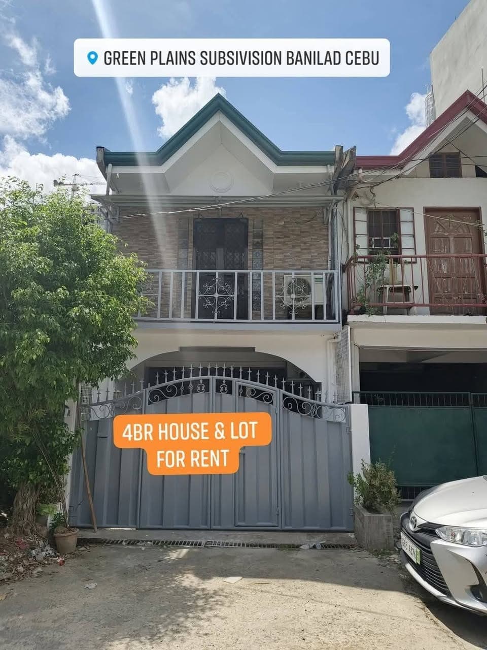 𝗙𝗢𝗥 𝗥𝗘𝗡𝗧 - 𝟰𝗕𝗥 𝗚𝗮𝘁𝗲𝗱 𝗧𝗼𝘄𝗻𝗵𝗼𝘂𝘀𝗲 𝗦𝗲𝗺𝗶-𝗙𝘂𝗿𝗻𝗶𝘀𝗵𝗲𝗱 near Gaisano Country Mall ! - photo 1