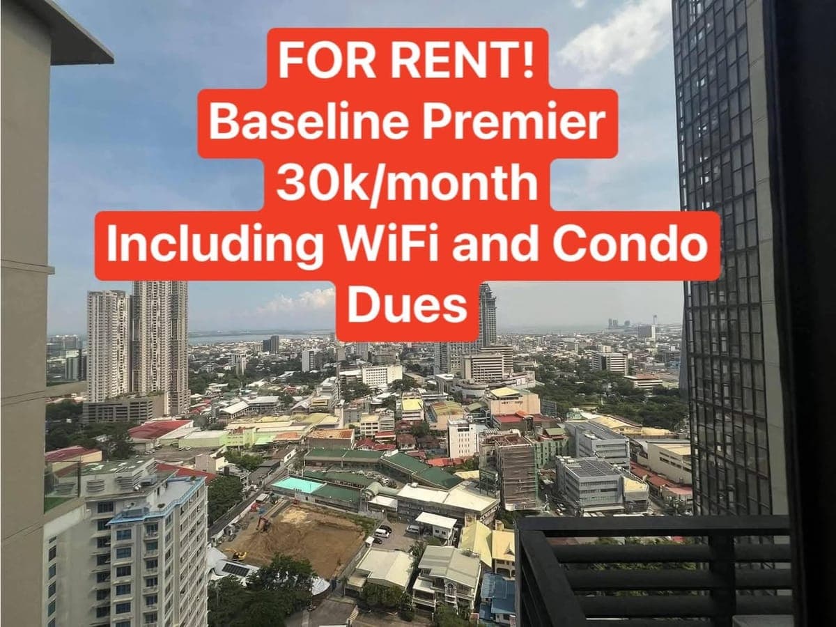 For Rent‼️ 1BR Unit at Baseline Premier - photo 1