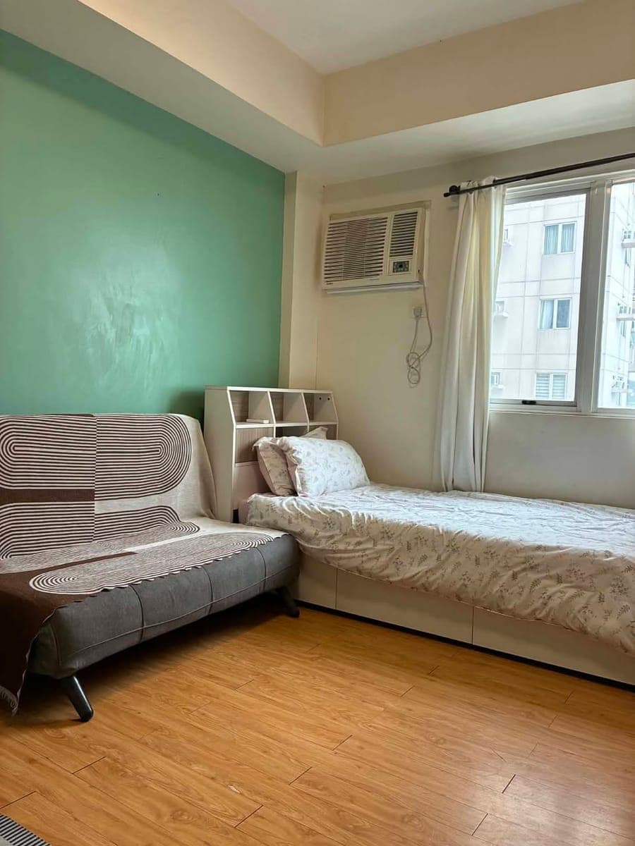 🏡 FOR RENT | Fully Furnished Studio | Amaia Skies Cubao Tower 1 | Near MRT, LRT & Gateway Mall | Move-in Ready - photo 1