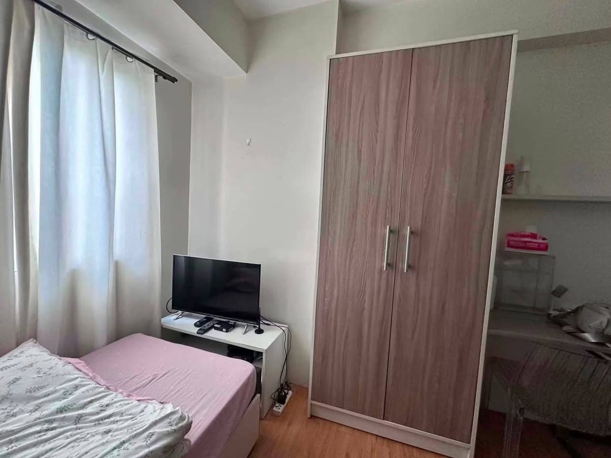 🏡 FOR RENT | Fully Furnished Studio | Amaia Skies Cubao Tower 1 | Near MRT, LRT & Gateway Mall | Move-in Ready - photo 3