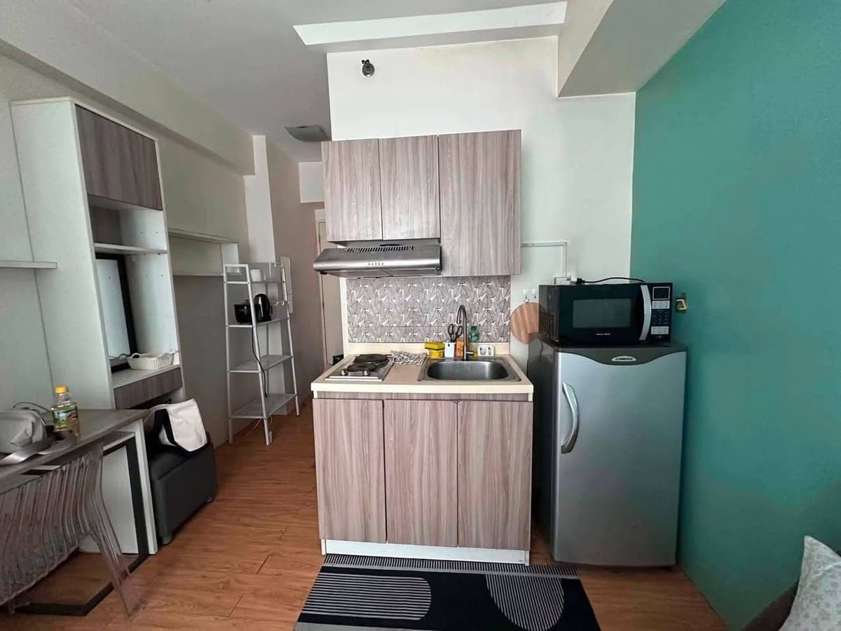🏡 FOR RENT | Fully Furnished Studio | Amaia Skies Cubao Tower 1 | Near MRT, LRT & Gateway Mall | Move-in Ready - photo 5