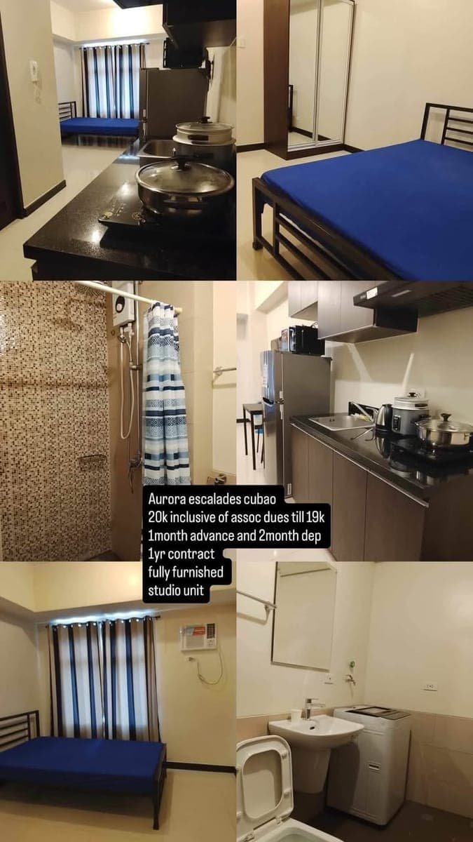 AURORA ESCALADES & 20th escalades CUBAO FOR RENT , Vivaldi cubao📌 details ⬇️ ⬇️ - photo 5