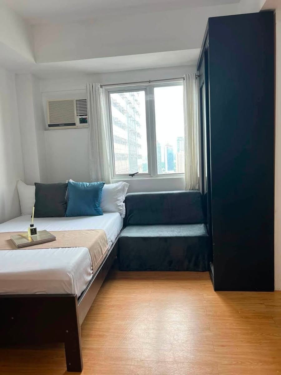 𝐅𝐎𝐑 𝐑𝐄𝐍𝐓: Fully Furnished studio unit  at Amaia Skies Cubao, Tower 1 - photo 1