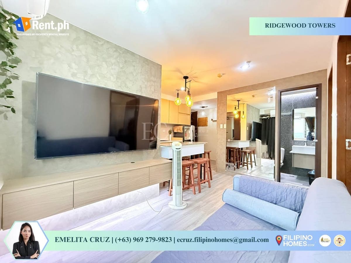 FRESHLY RENOVATED 2BR FOR LEASE AT RIDGEWOOD TOWERS - photo 4