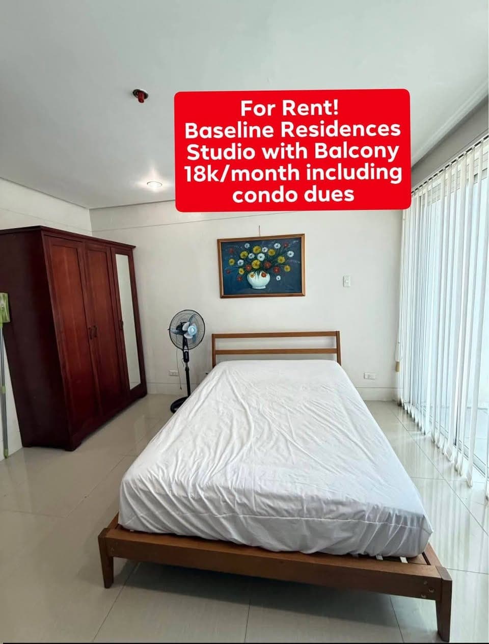 FOR RENT‼️Studio Unit with Balcony - photo 3