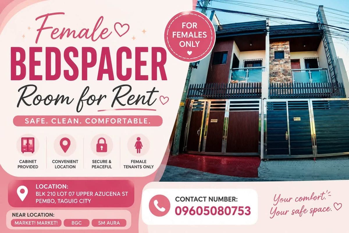 🏡 Bedspace Near BGC? We Got You! 🏡 - photo 1