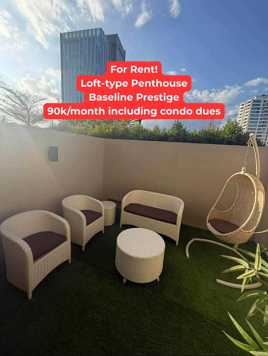 LOFT-TYPE PENTHOUSE FOR RENT! - photo 1