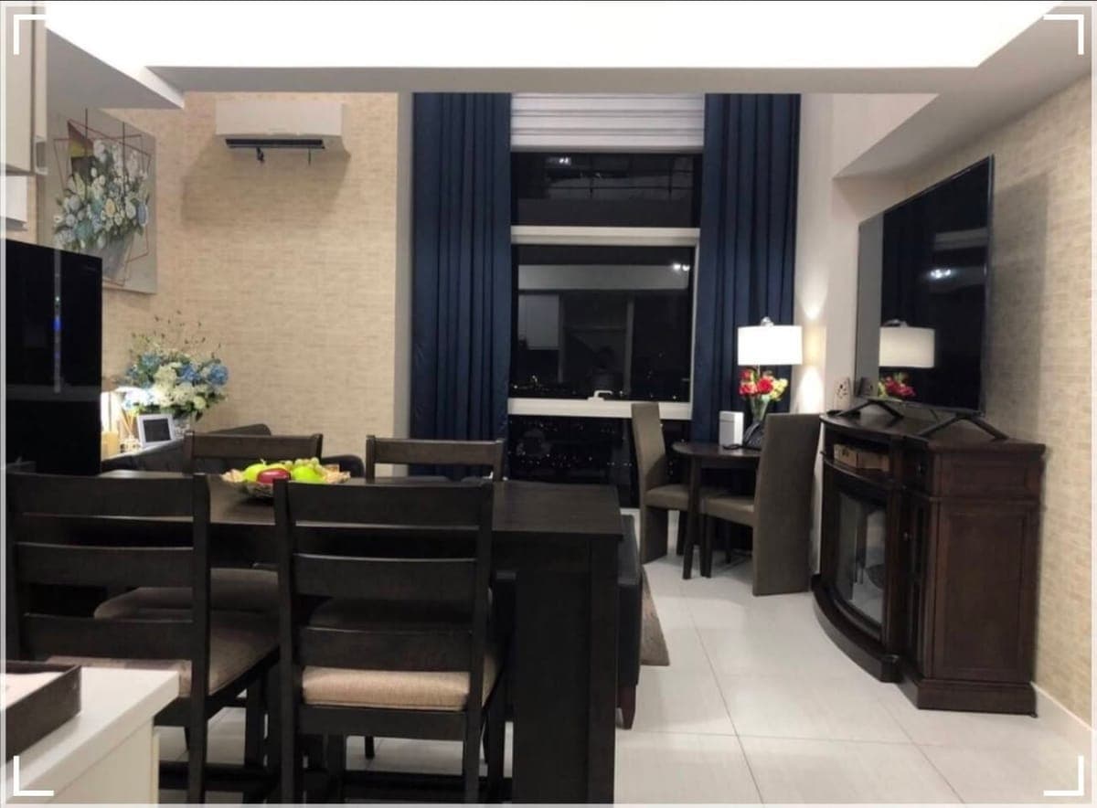 Fully- Furnished 1 bedroom Loft Type condo unit in Twin oaks Ortigas For lease,.including assoc dues. - photo 5