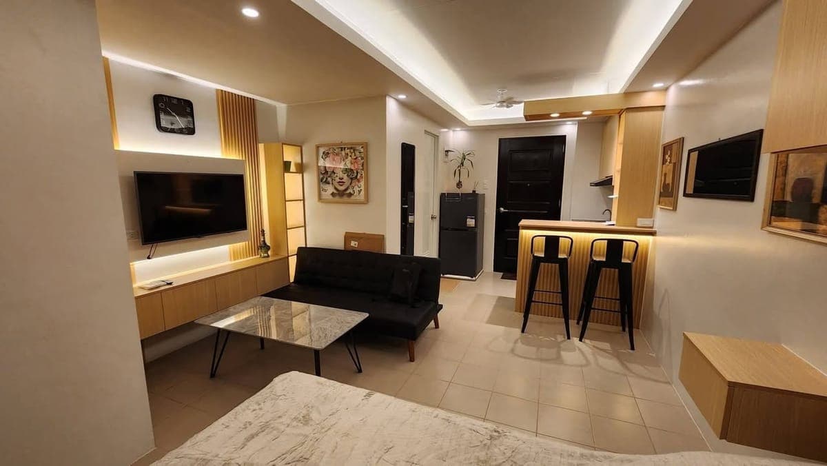 Brand New Fully Furnished Studio Unit for Rent at Plumera Building O - photo 1