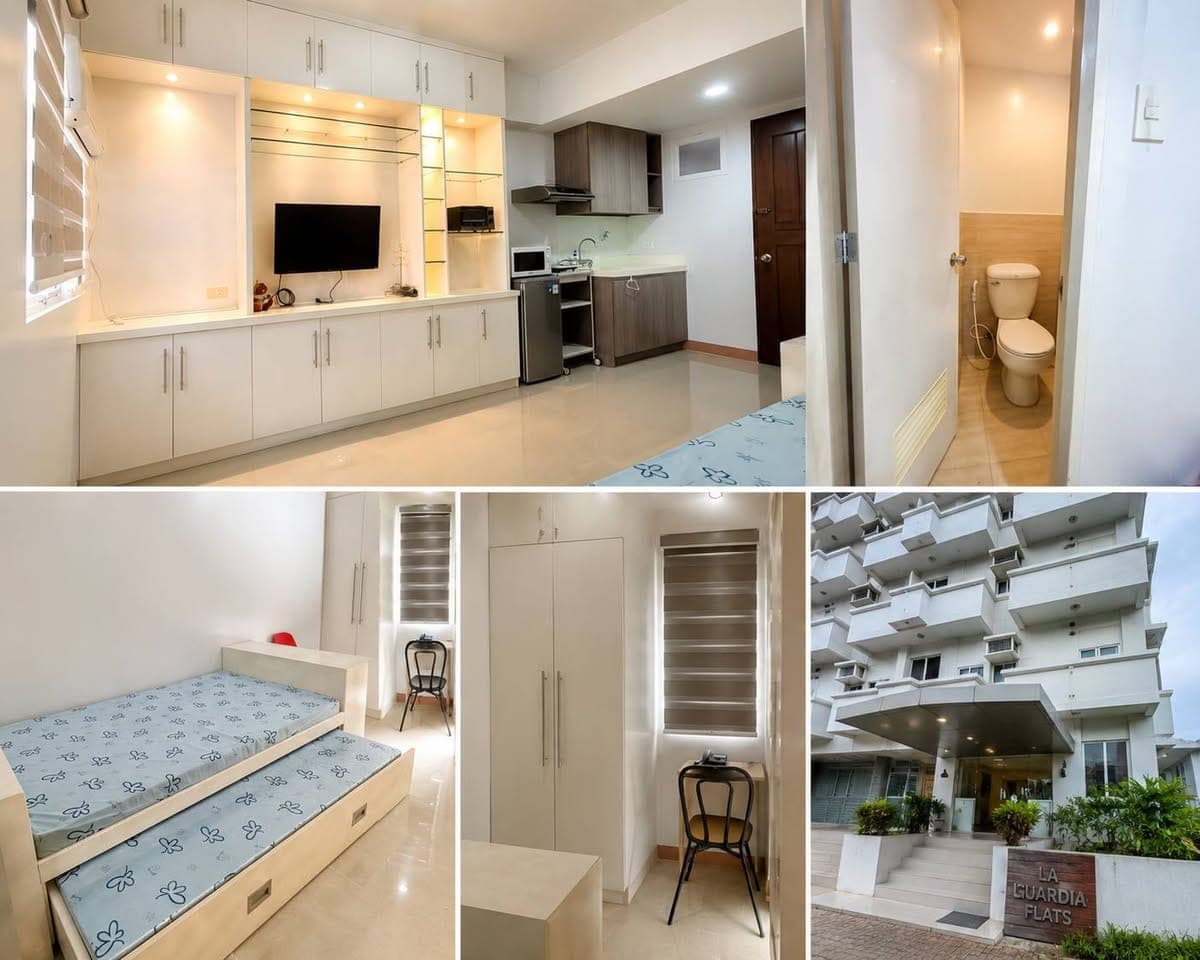 AVAILABLE FOR RENT‼️🍀 Fully Furnished Studio Condo Unit in La Guardia Flats 2 🍀 - photo 3
