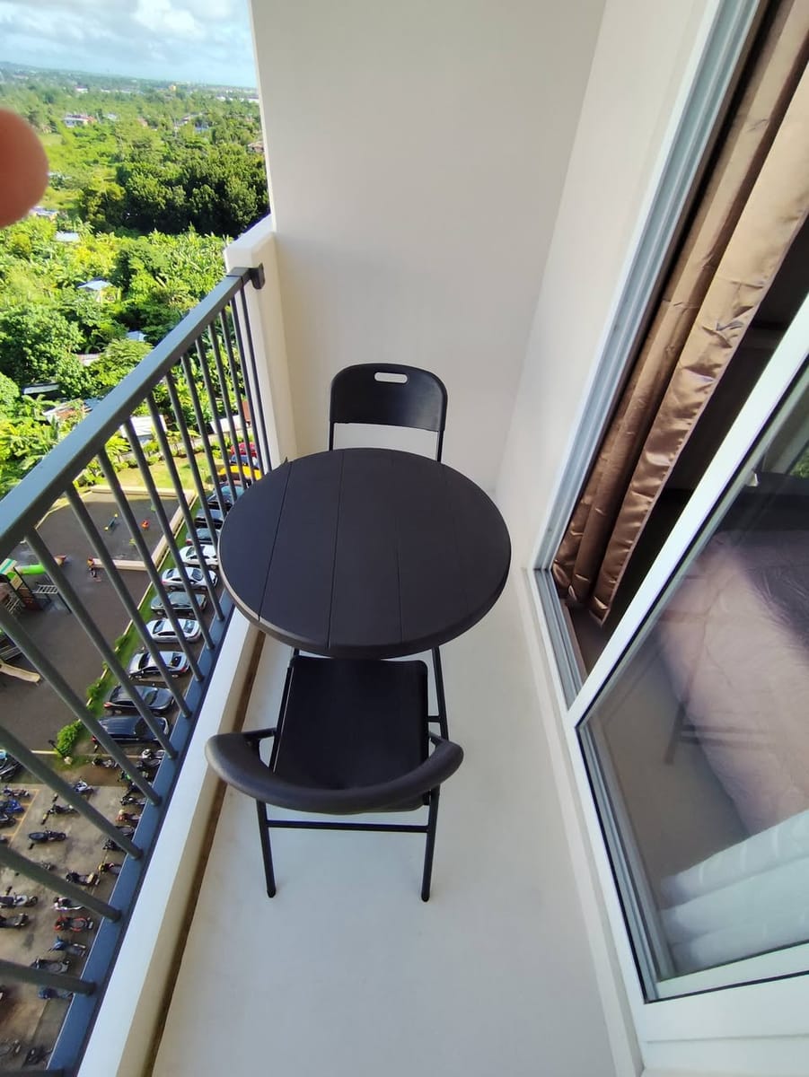 13 K month. Lapu-Lapu Saekiung. Available immediately. Fully furnished studio unit with balcony sea... - photo 5