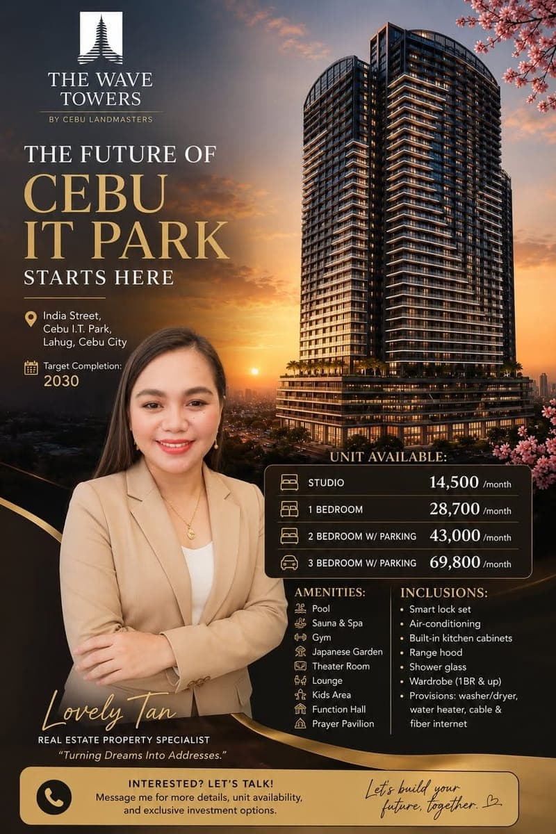 🏢 INVEST IN CEBU’S NEXT BIG ADDRESS! 🌊✨ - photo 1