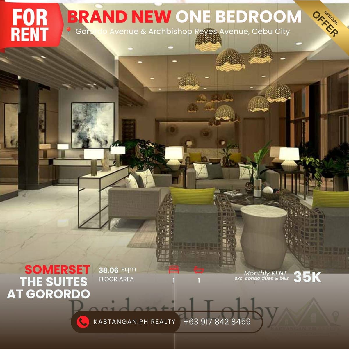 🚨 FOR RENT | LUXURY FULLY FURNISHED 1-BEDROOM CONDO IN CEBU CITY🏙️✨ - photo 2