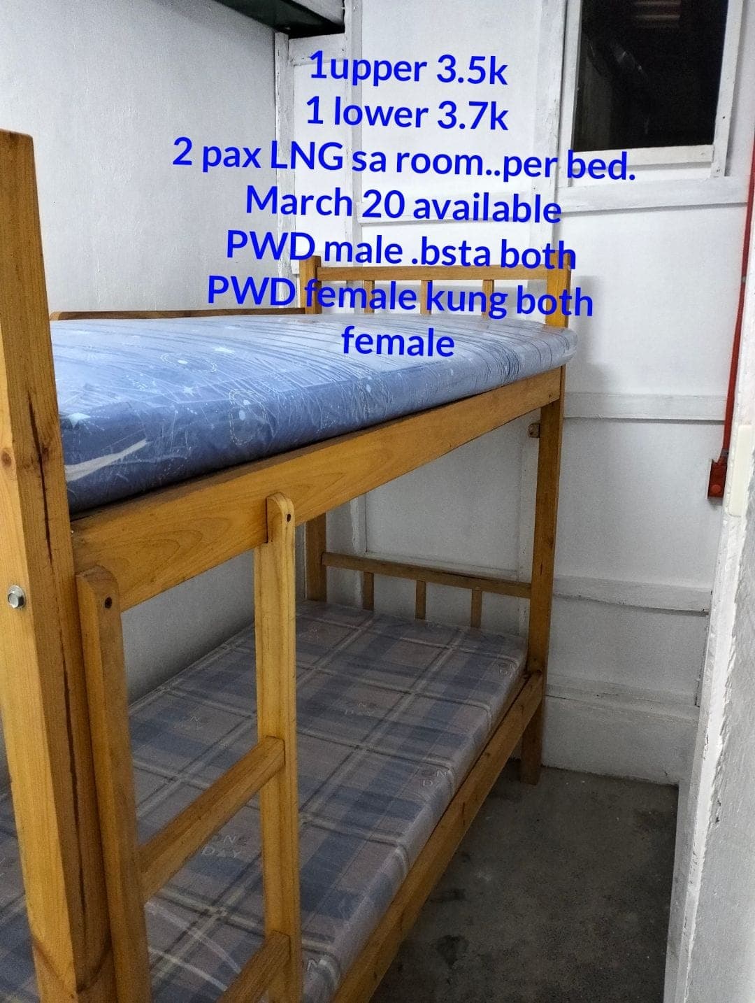 no Depo...1 month advance LNG move in na...included water electric...no curfew..bedspace available.. - photo 2