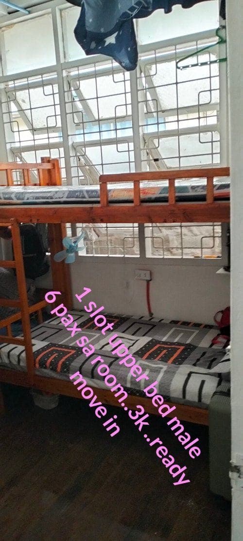 male bedspace available  ,no Depo. 2 month LNG bbyaran  move in n..3k upper bed 3.2k lower..2 LNG sa... - photo 5