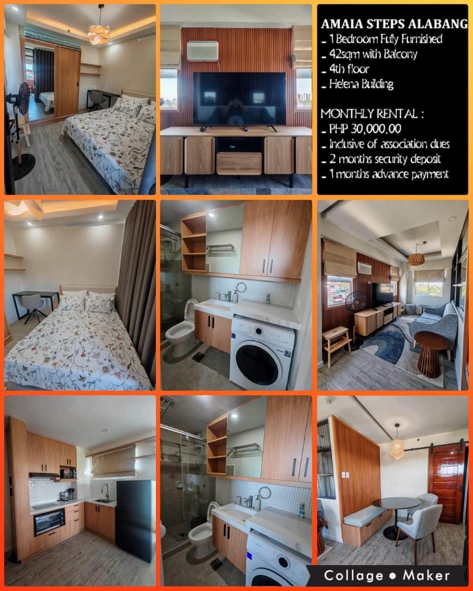 # **AVAILABLE FOR Rent at AMAIA STEPS Alabang  ** - photo 2