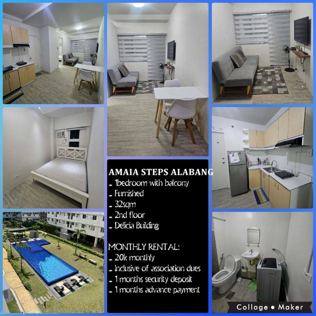 # **AVAILABLE FOR Rent at AMAIA STEPS Alabang  ** - photo 4