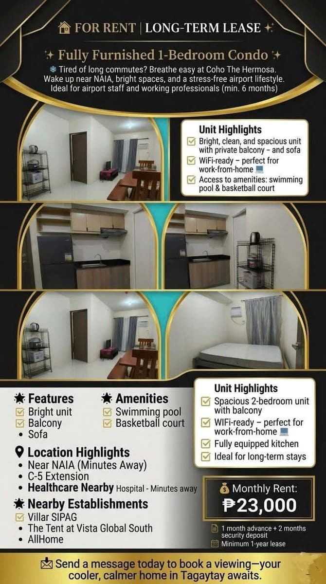 Looking for a place near NAIA? - photo 1