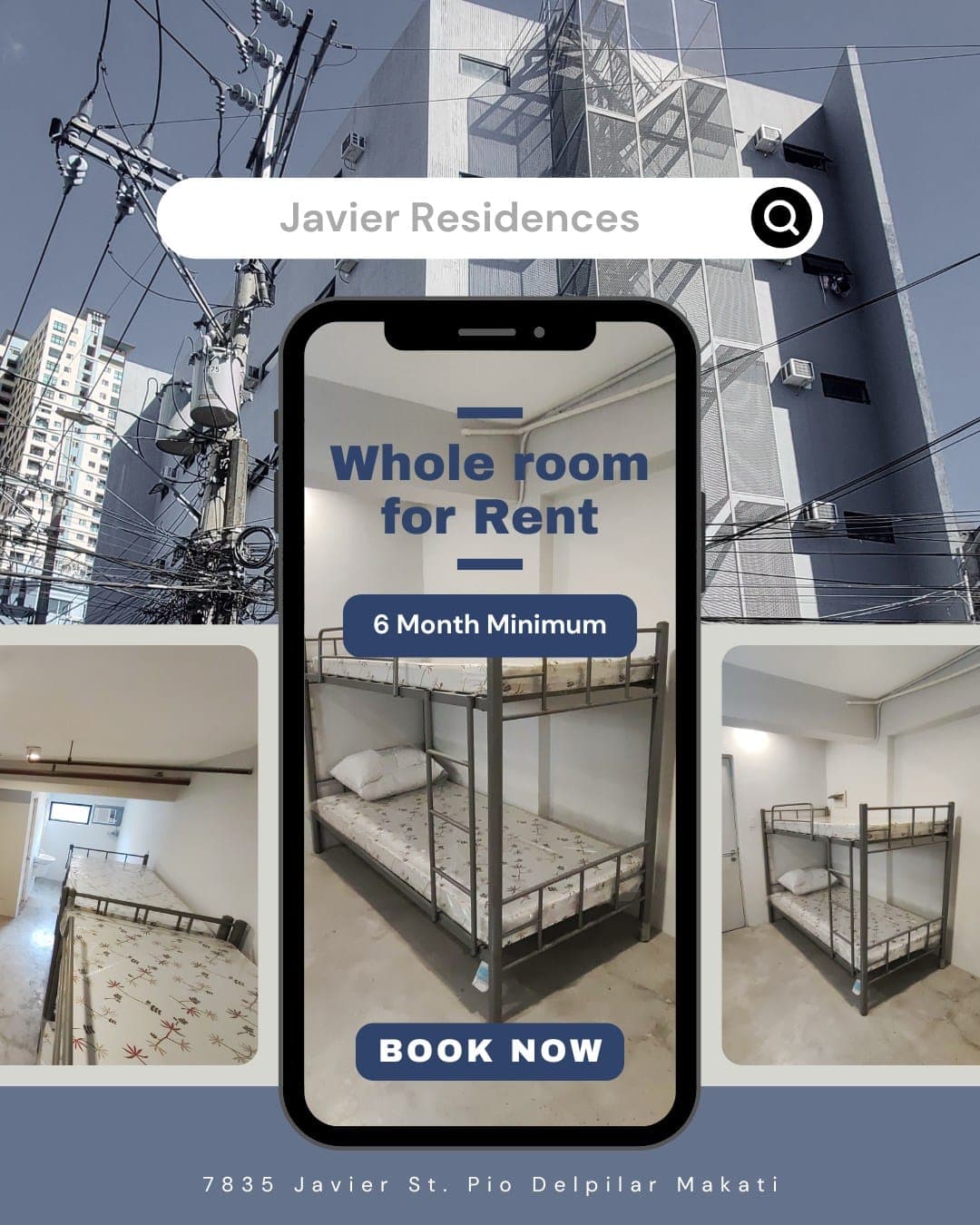 **FOR RENT: **𝐒𝐄𝐌𝐈-𝐅𝐔𝐑𝐍𝐈𝐒𝐇𝐄𝐃 studio-type industrial-themed unit! With own shower, toile... - photo 3