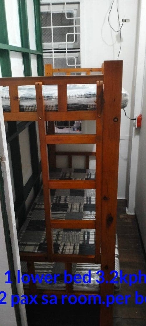 bedspace male 2 person sa room...per bed..lower bed ang vacant.included water electric..3.2k.. - photo 7
