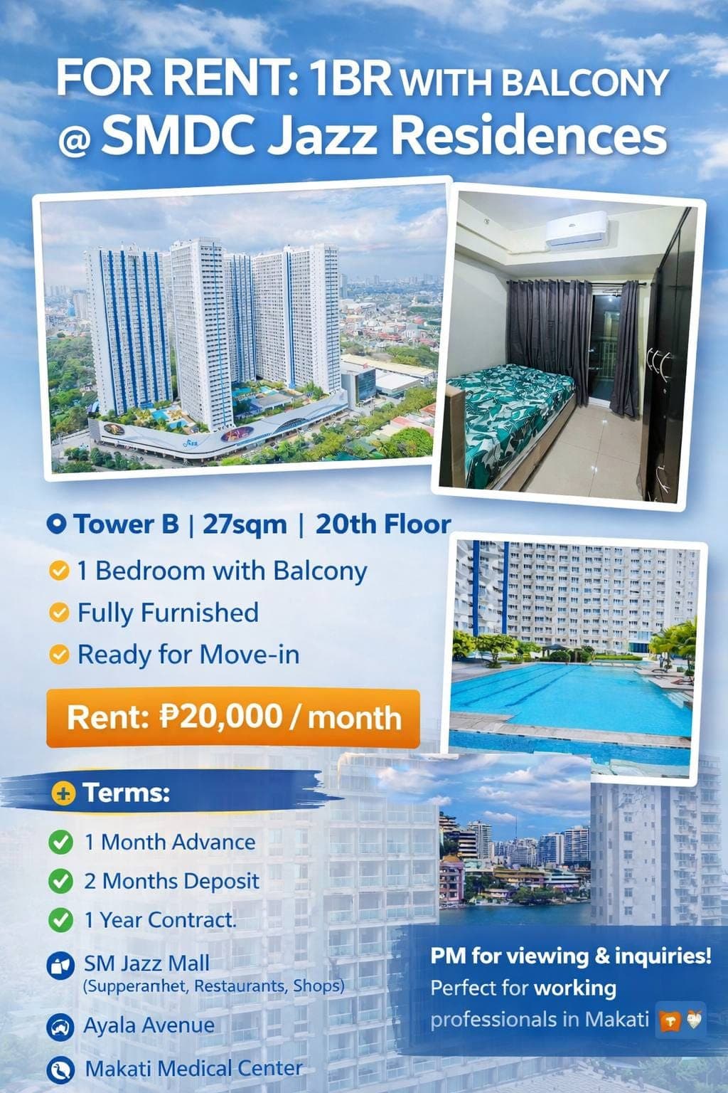 🏢 FOR RENT CONDO @ 20,000 MONTHLY - photo 5