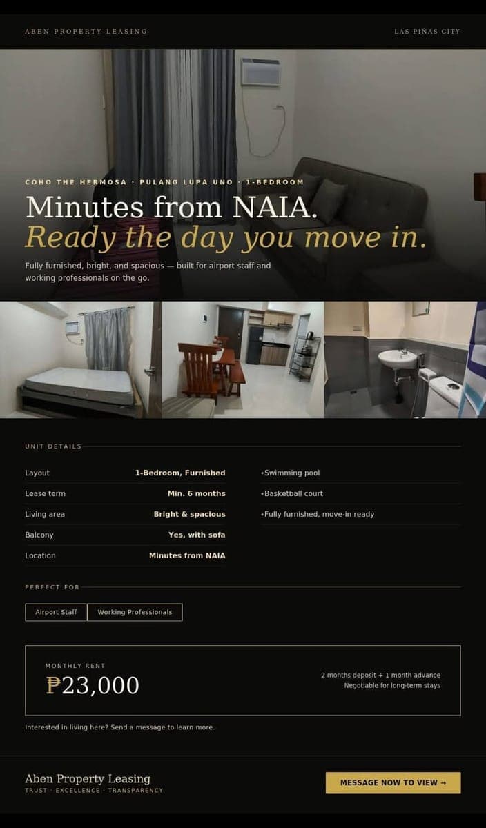 Looking for a place near NAIA? - photo 1