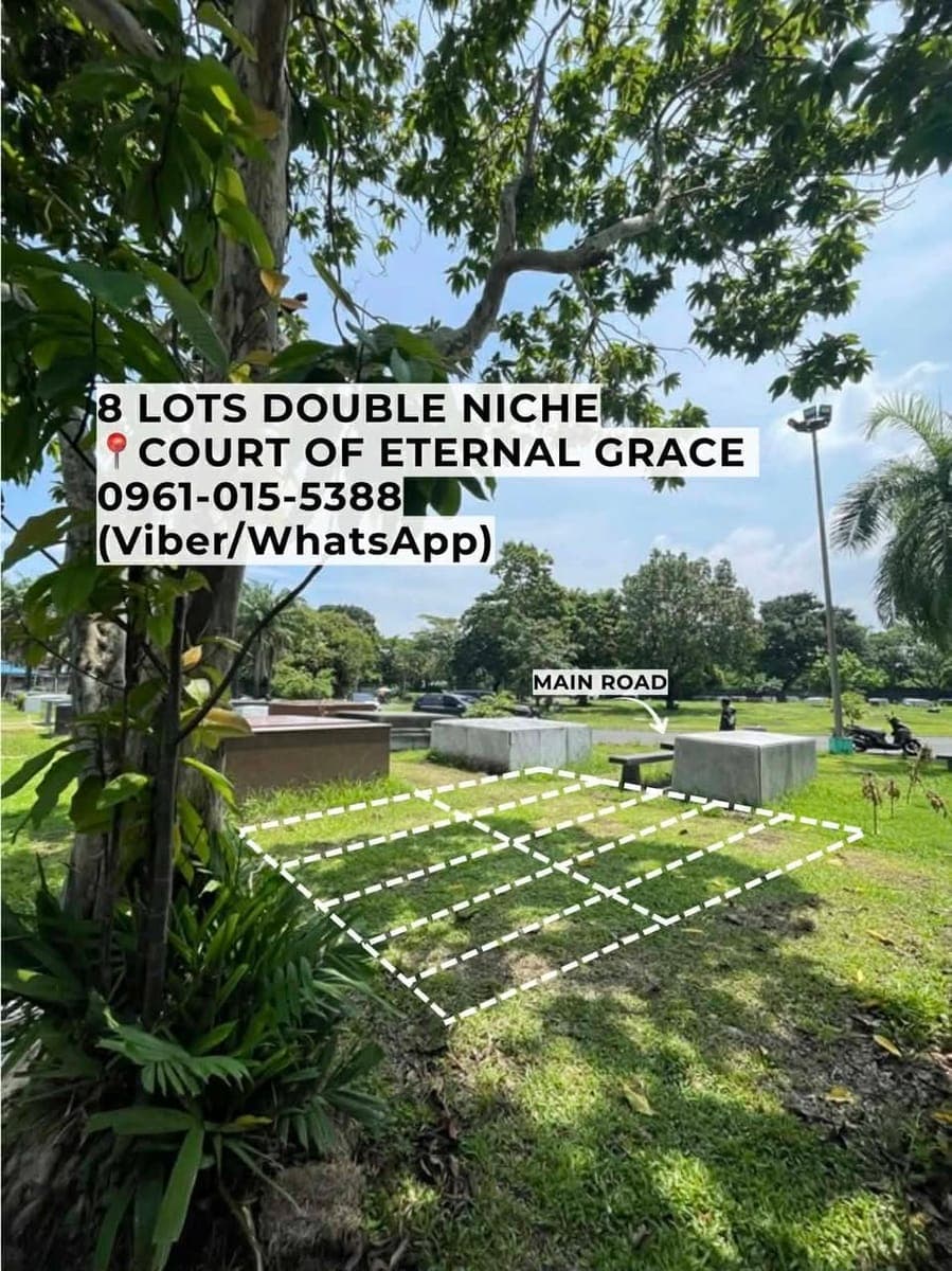 ✨ AVAILABLE 8 LOTS DOUBLE NICHE – MANILA MEMORIAL PARK SUCAT ✨ - photo 3
