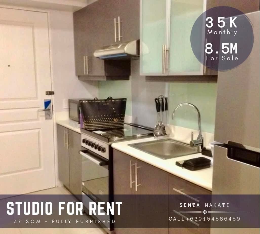 For Rent or Sale: Cozy 37 sqm Studio Unit at The SENTA by Alveo Land - photo 5