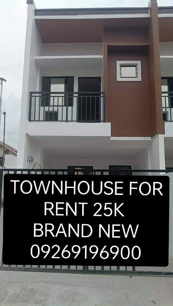 Townhouse for rent 25k Brandnew - photo 1